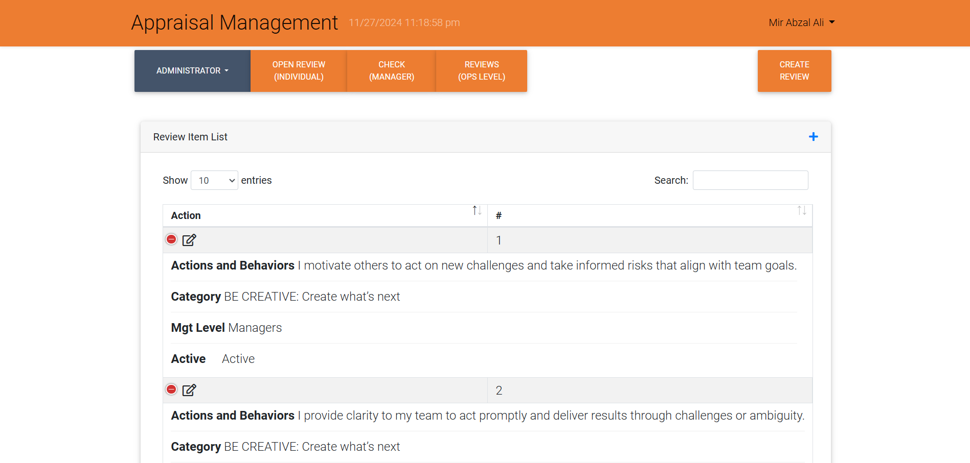 Appraisal Management System